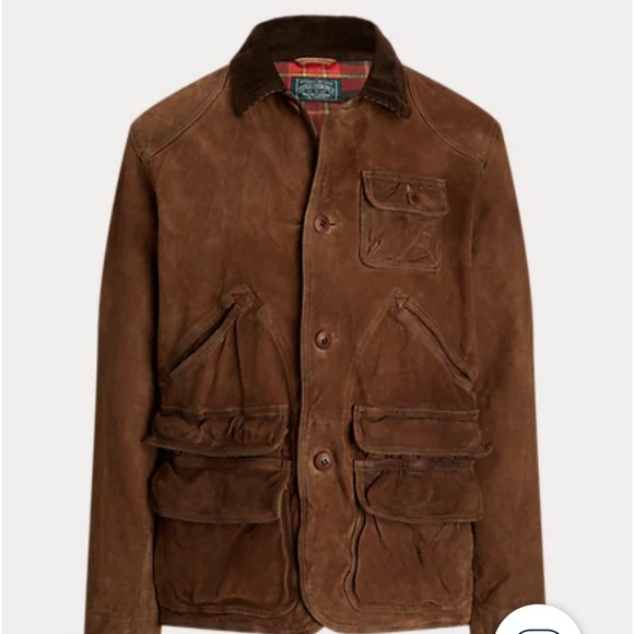 Ralph Lauren Other - NEW RALPH LAUREN BROWN SUEDE UTILITY JACKET